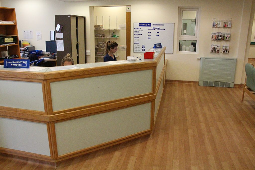 reception area