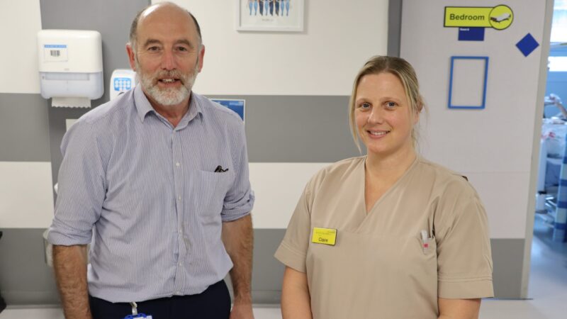 Mel McEvoy and Claire Pollard