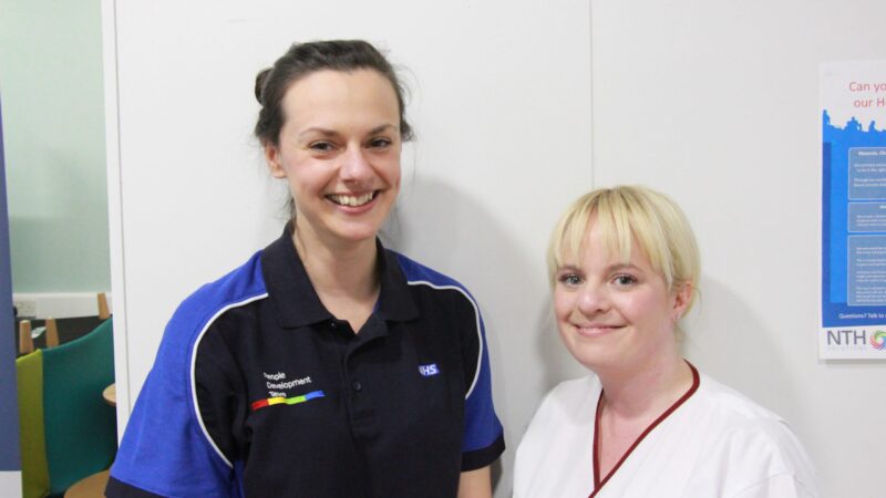 100 leaders cohort 2 pack leader and deputy, Tracy Hall and Jordanne McMullan