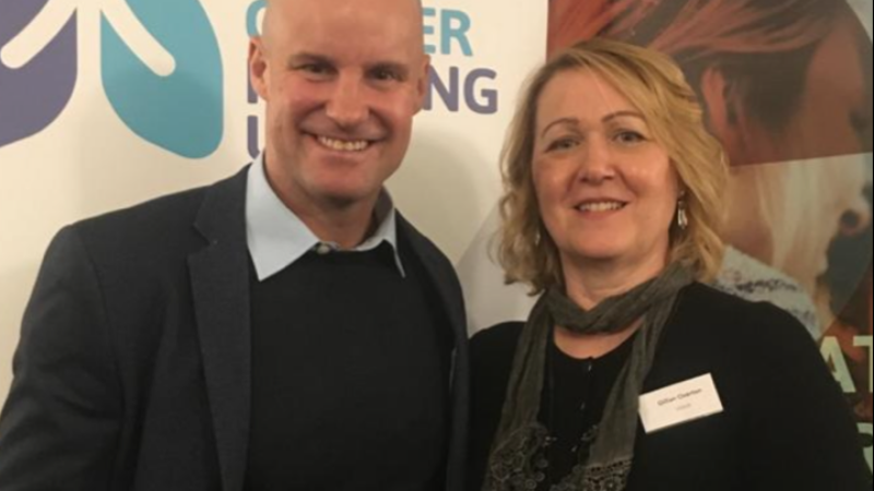 Lung cancer nurse specialist, Gill Overton