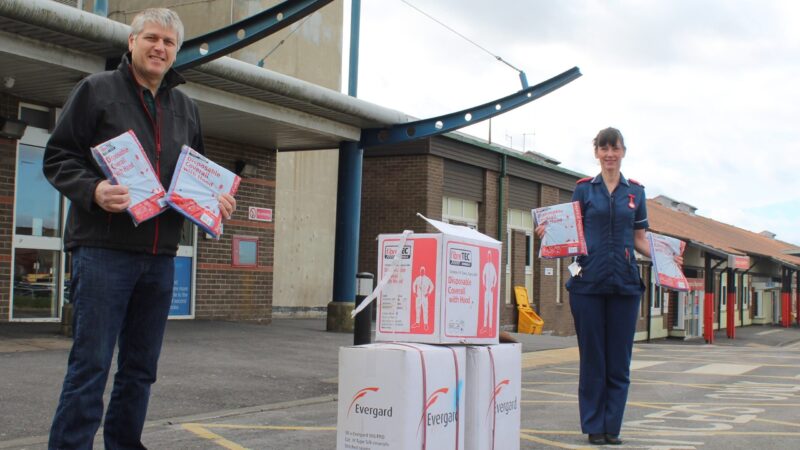 Pts Demolition and Dismantling's pandemic donation