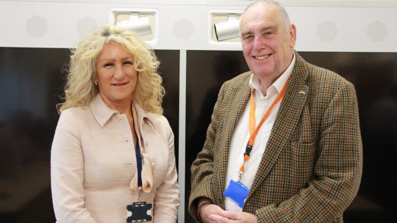 Julie Gillon and Chris Tulloch