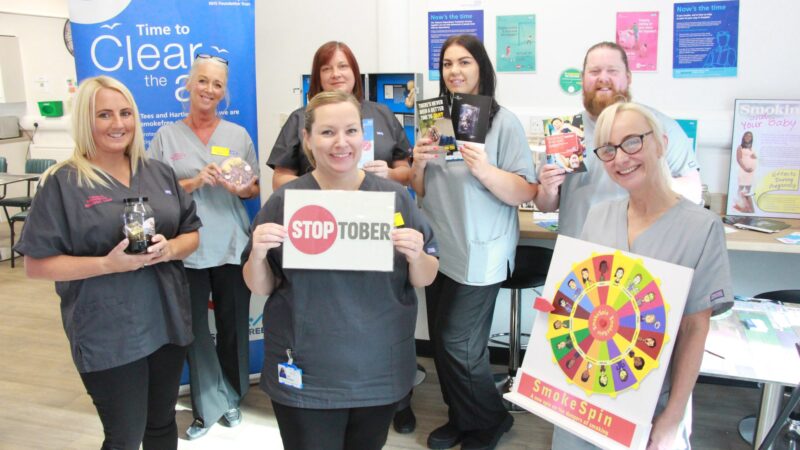 Tobacco dependency team