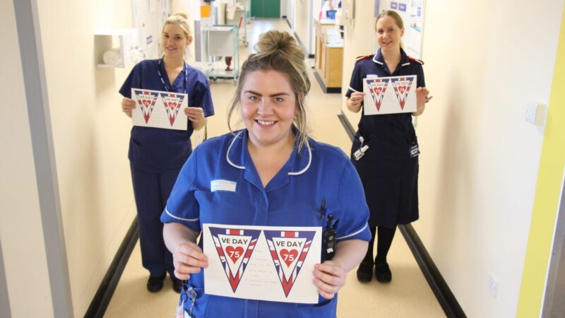 Patients share their war and VE day stories