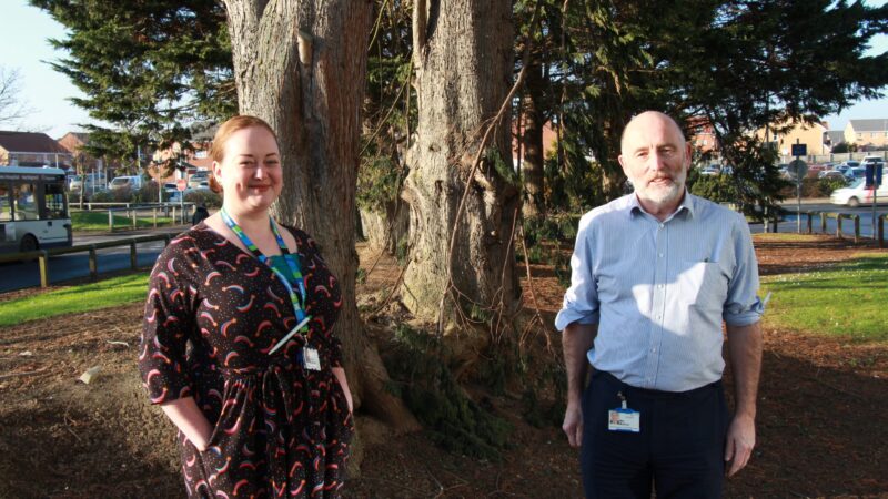 Donna Wakefield and Mel McEvoy.