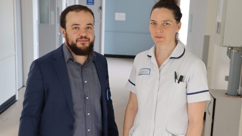 Mostafa Helmy and Victoria Butler.