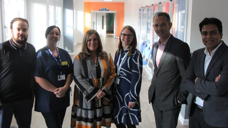 The orthopaedic surgery team.