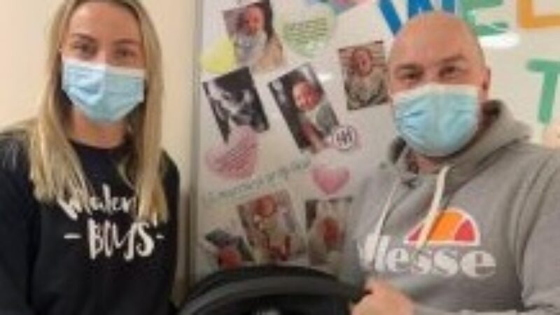 Rachel Taylor and Scott Gretton-