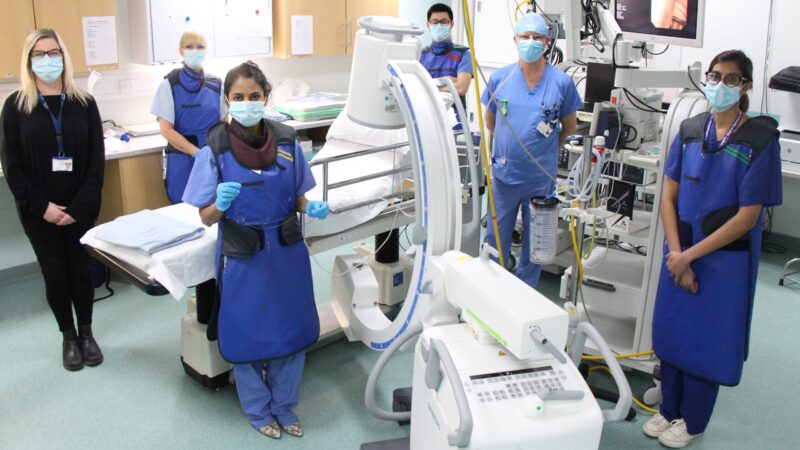 The respiratory team.