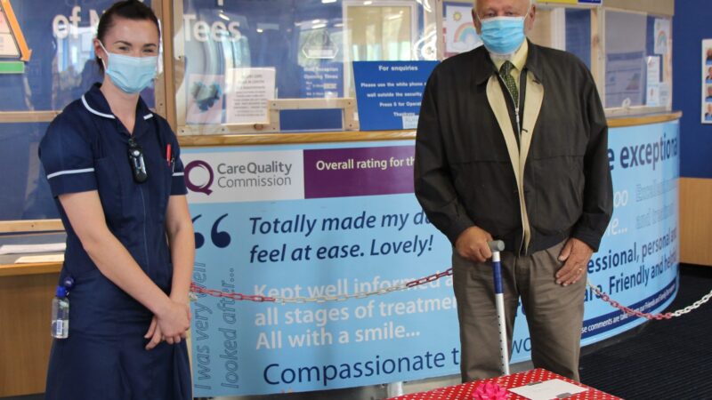 Lizze Meldrum and Mr Bantoft.