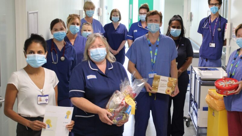 The respiratory team.